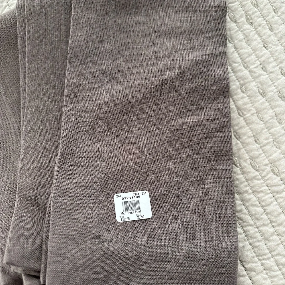 Set of Gray Cloth Napkins- Pottery Barn